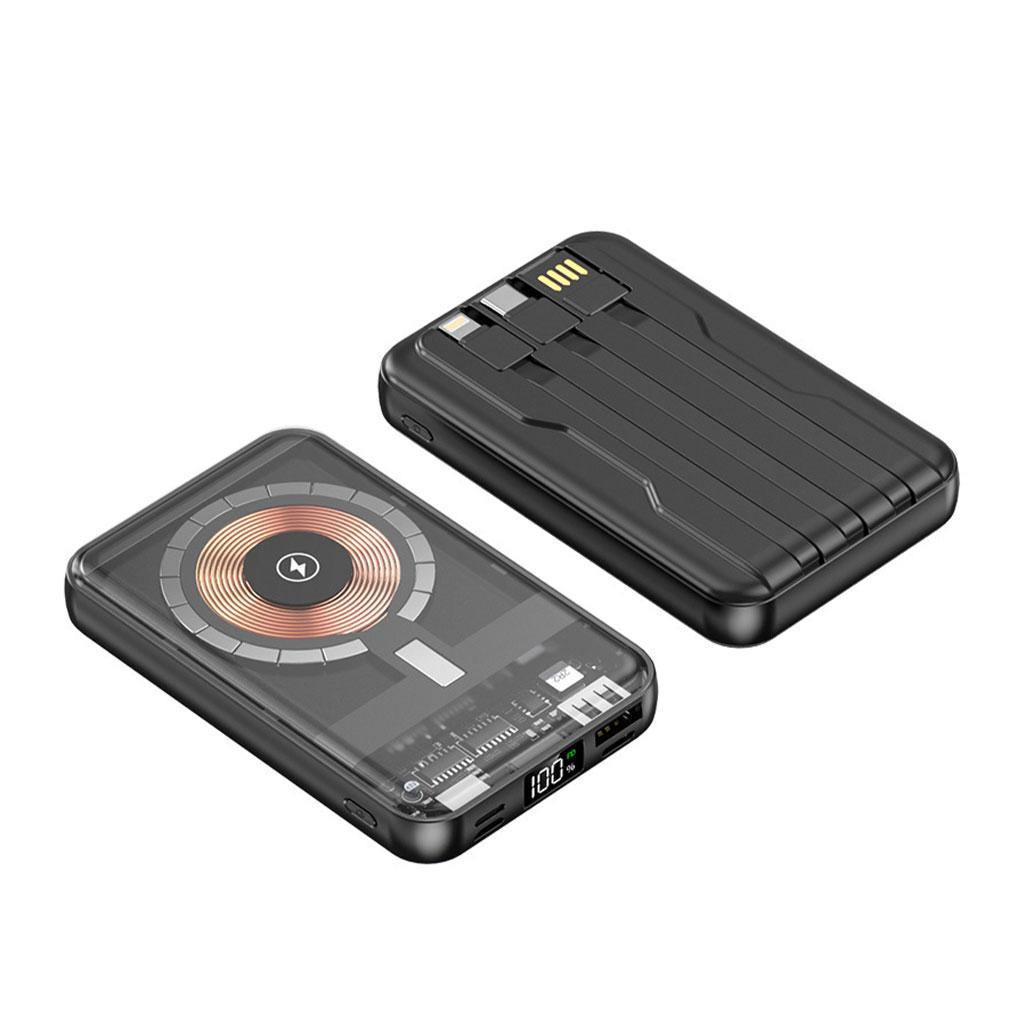 پاوربانک تبلیغاتی 10000 مگ سیف ترنسپرنت کد PB-106 - تصویر 3